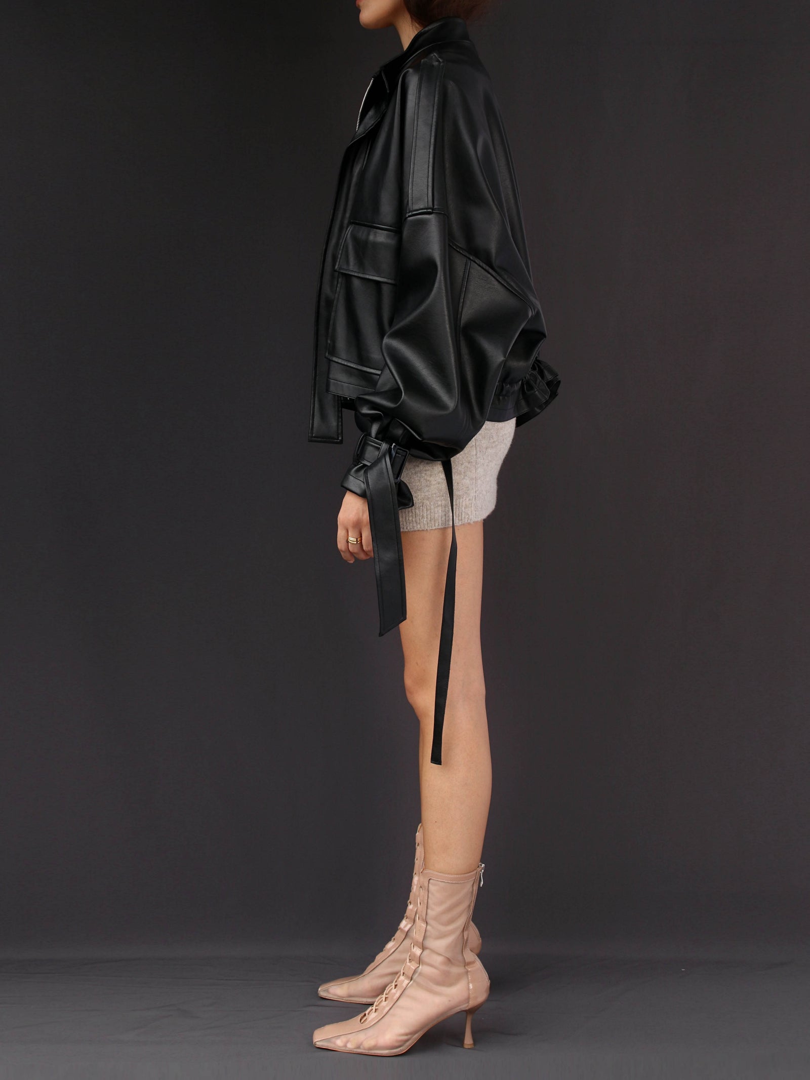 ロジャムレザーネックパッド×2 CLIVA - jacket – RUVE